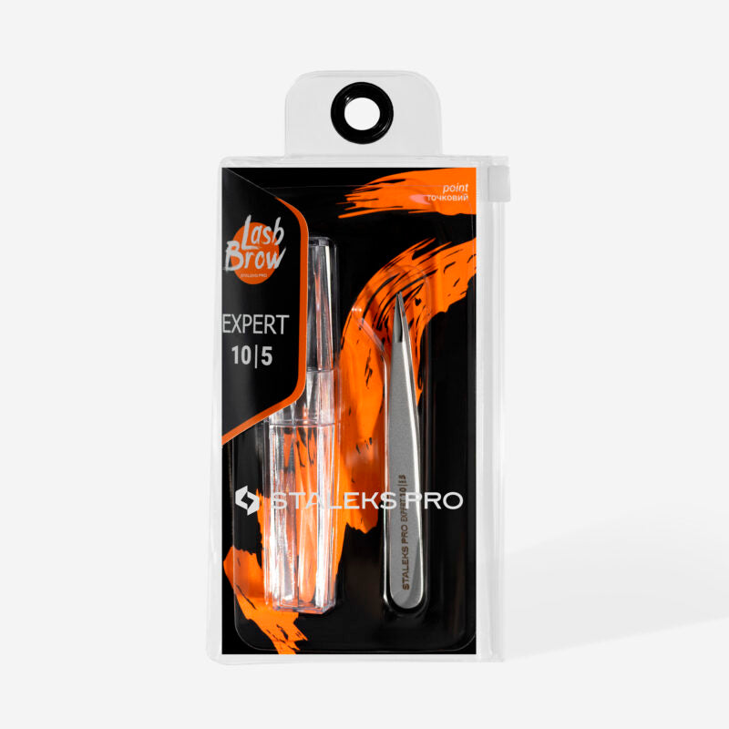 Pinça de sobrancelhas EXPERT 10 TIPO 5 (bordas pontiagudas)