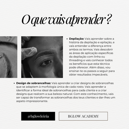 Brow Basic | Formação Profissional