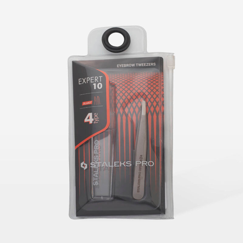 Pinzas para cejas EXPERT 10 TIPO 4 (bordes biselados estrechos)
