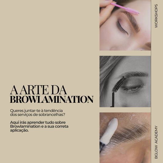 A arte da browlamination | Workshop